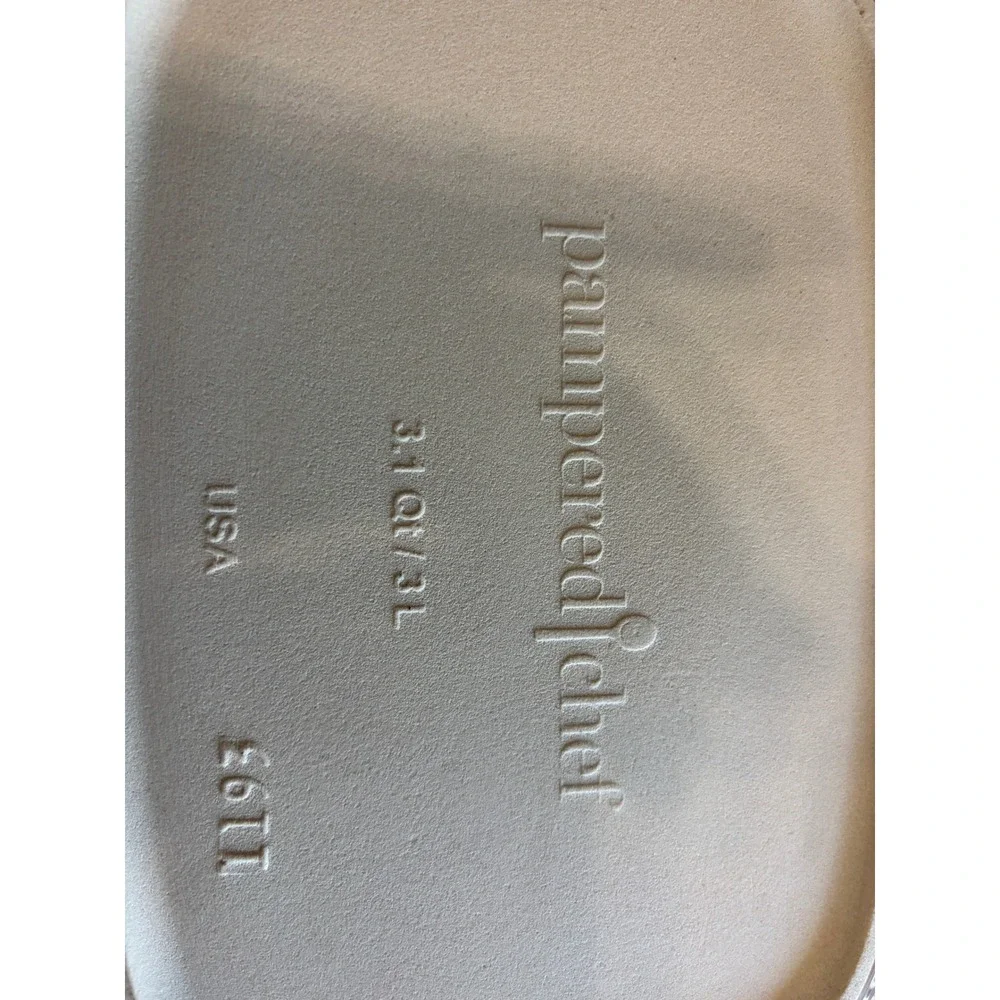 Pampered Chef quart porous